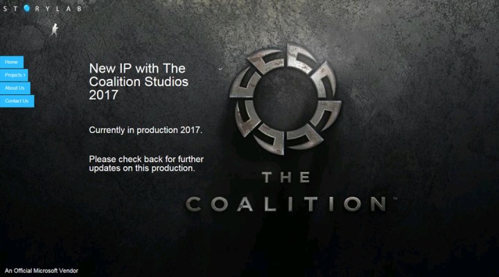 xbox one the coalition new game