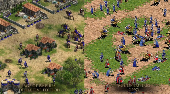 age of empires definitive edition comparison