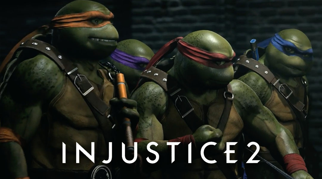 injustice 2 ninja turtles gameplay