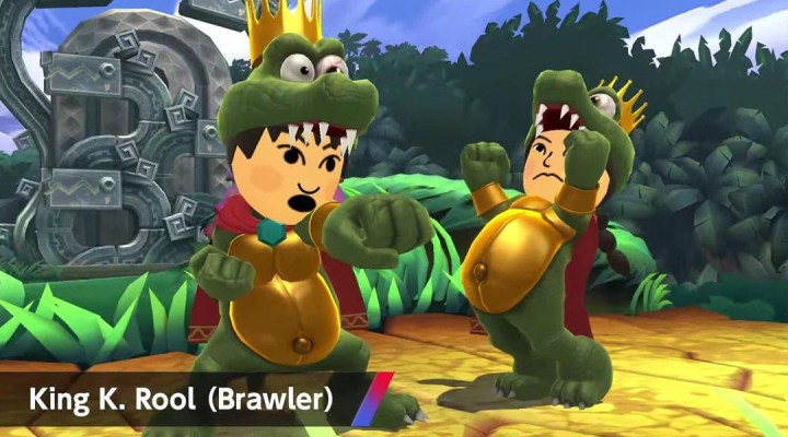 king k rool super smash bros mii