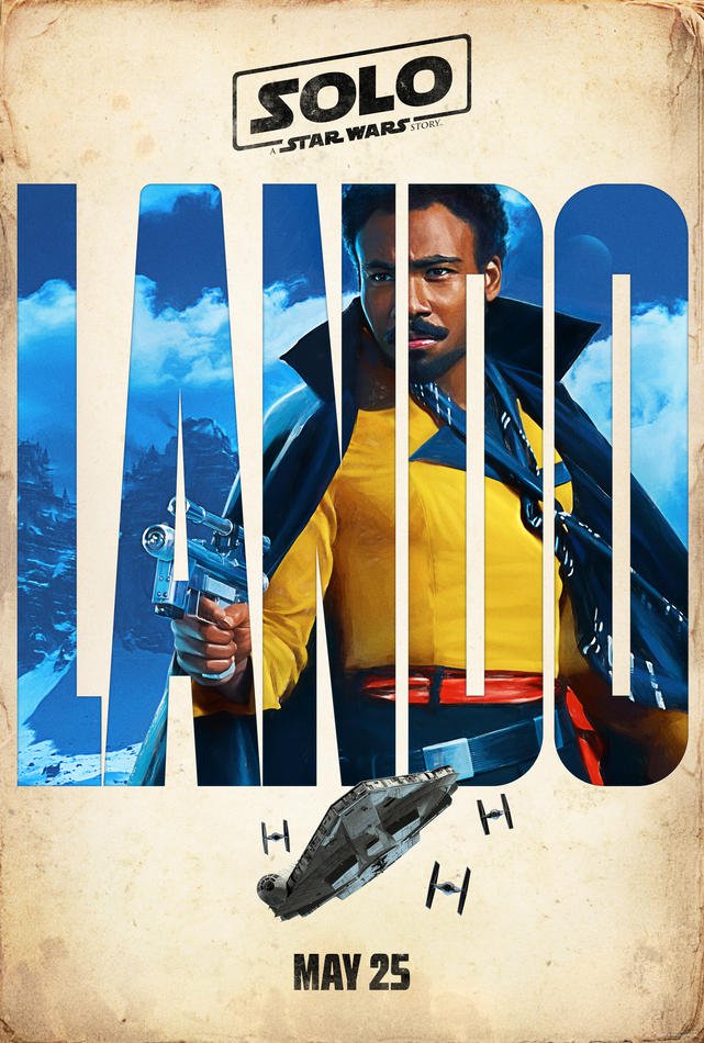 lando star wars poster