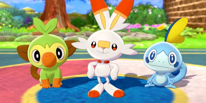 Pokemon Sword and Shield Starters